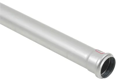 Obrázok produktu pre Odpadová rúrka Blücher, EuroPipe, nehrdzavejúca oceľ 1.4301, 110 x 500 mm, 1 ks.