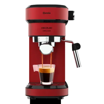 Obrázek produktu pro Cecotec Cafelizzia 790 Shiny, Espresso kávovar, 1,2 l, Mletá káva, 1350 W, Červená