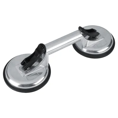Produktbild von Professioneller Doppelplatten-Glasheber aus Aluminiumlegierung mit Saugnapf