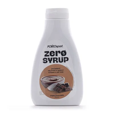 Obrázek produktu pro Sirup Polleo Proseries Zero, 425 ml - Trojitá čokoláda