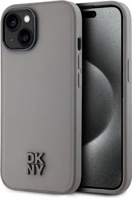 Produktbild von Dkny PolyurethanLeather Stack Logo Magsafe Iphone 15 Handyhülle One Size