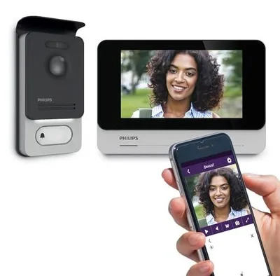 Philips WelcomeEye Connect 2 - Video-Türtelefon 7 mit Nachtsicht – Produktbild 1
