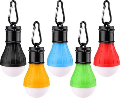 Immagine prodotto di Luce LED impermeabile per tenda con moschettoni e 3 modalità