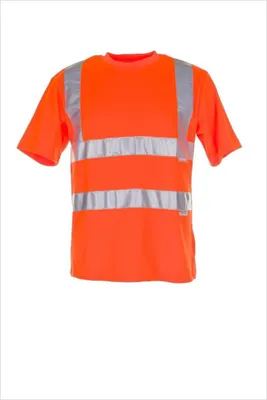 Produktbild von Planam Warnschutz T-Shirt uni Gr. 4XL orange