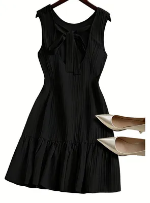 Productafbeelding van Currero Zomerjurk Dames Zwart S