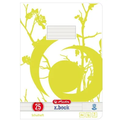 Immagine prodotto di quaderno herlitz x.book, DIN A4, UWS, righello 25 / foderato