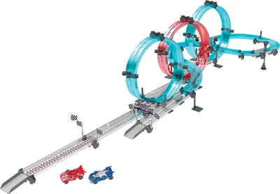 Immagine prodotto di Avizar, pista da corsa da 528 cm con Loop Track per macchinine a frizione, multicolore