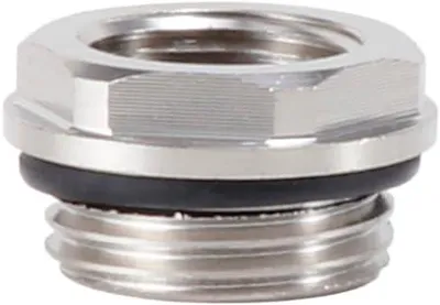 Produktbild von sanicomfort Reduzierstück 1/2 Zoll x 3/8 Zoll, verchromt, Adapterstück mit Dichtring, 21,3 mm x 9 mm, 2 Stück