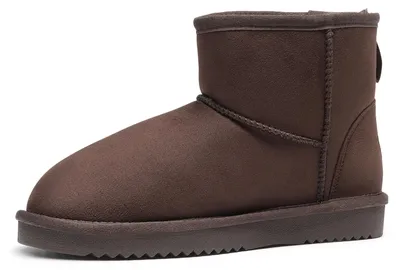 Produktbild von DREAM PAIRS Damen Schneestiefel Winterstiefel,Braun,40.5