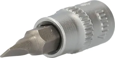 Produktbild von Brilliant Tools 1/4 Schlitz Bit-Stecknuss, 0,8 x 4 mm