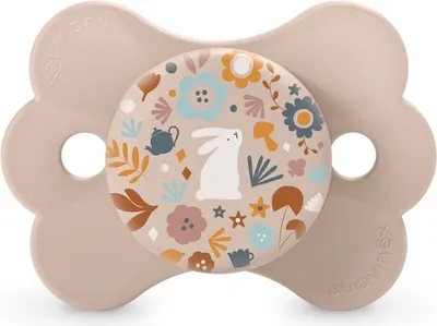 Image de Suavinex Sucette physiologique SX PRO Wonderland 6-18 mois Papillon rose Liberty