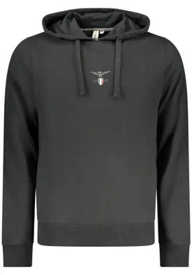 Produktbild von Entdecke den stilvollen schwarzen Pullover für Herren ohne Reißverschluss