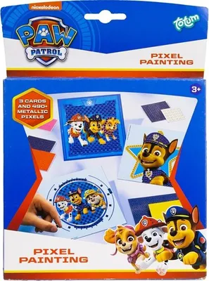 Produktbild von Totum Pixel Paint, Bastelset für Kinder, 3 Jahr(e), Mehrfarbig