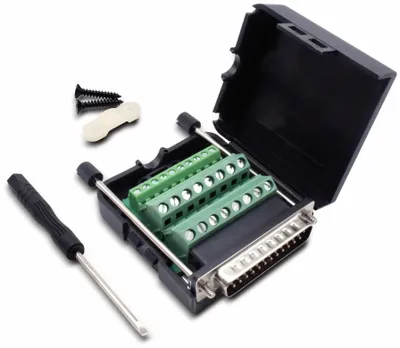 Produktbild von QUADRIOS, 2010C260, USB-Modular-Set, D-Sub, Stecker, Einbau horizontal, Polzahl 25