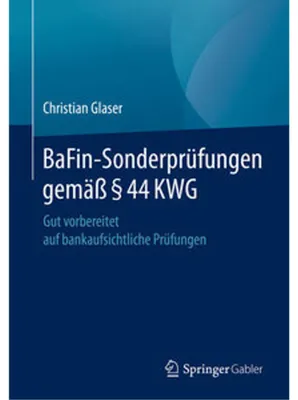 Produktbild von BaFin-Sonderprüfungen gemäß § 44 KWG