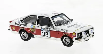 Produktbild von Brekina PKW Ford Escort RS1800 Motorcraft v. B.Waldegard, RAC 76, 3.Platz 19583
