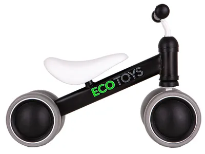 Obrázek produktu pro Rowerek biegowy mini veslař Practice Black Ecotoys