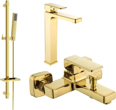 Immagine prodotto di Mexen Cetus DQ77 set da bagno, dorato - 744313DQ77-50