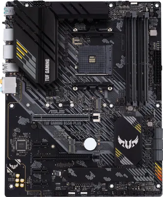 Produktbild von ASUS TUF GAMING B550-PLUS - Motherboard - ATX - Socket AM4 - AMD B550 Chipsatz - USB-C Gen2, USB 3.2 Gen 1, USB 3.2 Gen 2 - 2.5 Gigabit LAN - Onboard-Grafik (CPU erforderlich)