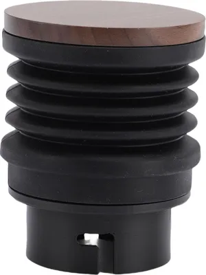 Image de Trémie à dose unique avec soufflet pour moulin à café Gemilai 9015C Silicone Bois de soufflage Accessoires pour poubelle à grains