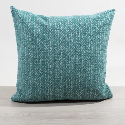 Produktbild von Kissen Deko von Lysel - grün Asilah 48x48 Polyacetylen Polyester Baumwolle kissenbezug Dekokissen