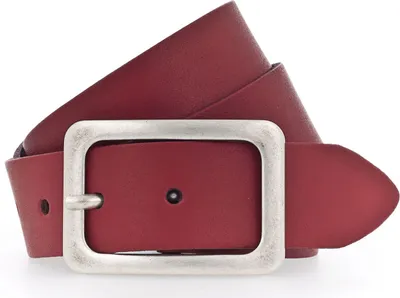 Produktbild von Vanzetti Leder Gürtel Neon Booster 35mm Full Leather Belt W110 Red rot