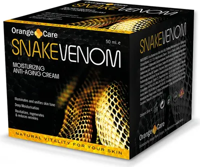 Image de Orange Care - Crème pour le visage au venin de serpent
