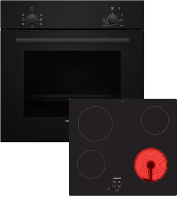 Produktbild von Siemens EQPOWER03K, Keramik, 4 Zone(n), Glaskeramik, Schwarz, Berührung, 59,2 cm