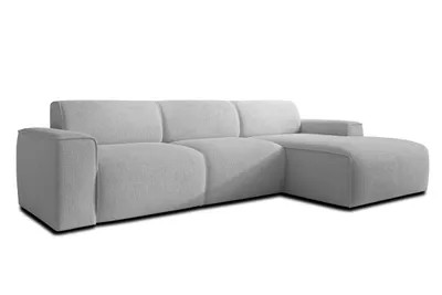 Produktbild von AX LIVING Couch Sofa L Form Didim mini Hellgrau 310 cm breit, stilvoll R