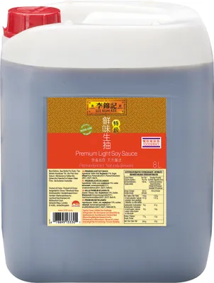 Zdjęcie produktu dla Lekki sos sojowy Produkt premium firmy Lee Kum Kee Zawartość 8000 ml