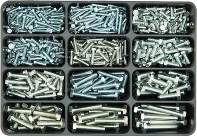 Produktbild von E-NORMpro Montagekoffer 25 DIN 933 8.8 verzinkt