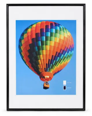 Produktbild von Ideal Life Kunststoff Bilderrahmen Wanddeko Collage Poster Bilder Foto Rahmen - Farbe: Schwarz | Format: 50x70