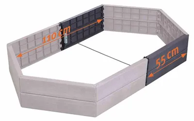 Image de Graf ERGO-Hochet Verl.Set L : 55 cm, Set : 2p., B66645