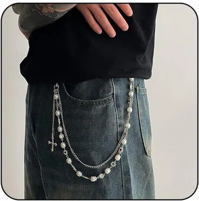 Immagine prodotto di Cinghia per borsa con motivo floreale in strass, adatta sia per donna che per uomo