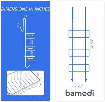 Image de Étagère d'angle pour salle de bains ou cuisine, acier inoxydable, chromé