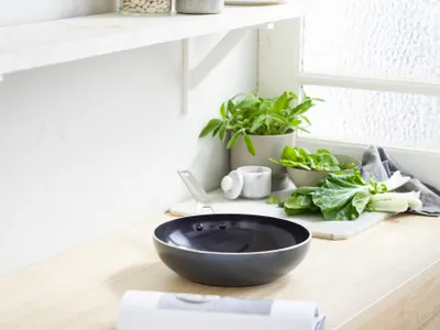 Image de Poêle à frire en vitrocéramique Electrolux - Sans - 28 cm - Noir