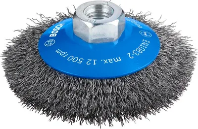 Produktbild von PRO Metal clean Kegelbürste, 100 x 0,3 mm, Gewinde