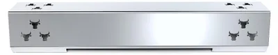 Produktbild von Gasgrill Brennerabdeckung aus Edelstahl passend für alle Rösle Videro G4, Farbe:4er Set Chrom Bulle