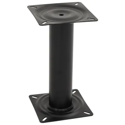Produktbild von Stuhlfuß für Bootssitz Schwarz 33 cm Stahl