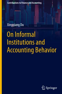Image de On Informal Institutions and Accounting Behavior