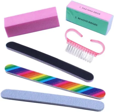 6-teiliges Maniküre-Set - Komplettes Nagelzubehör für professionelle und häusliche Nutzung