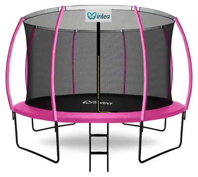 Obrázok produktu pre INLEA ULTIMATE Jump Trampolína 366 cm s vnútornou ochrannou sieťou - ružová