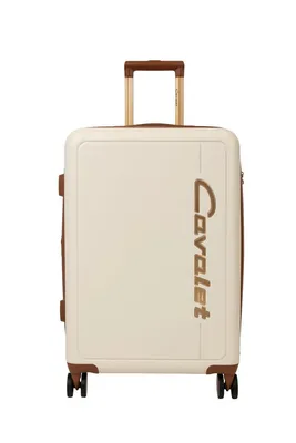 Produktbild von Koffer Creme-Weiß 67 cm, mittelgroßer Hartschalenkoffer Trolley Cavalet Bowatex