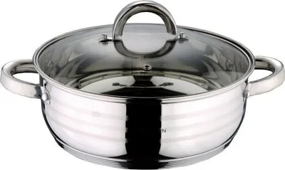 Produktbild von Bräter Topf mit Deckel Edelstahl 26 cm Gourmet Line BLAUMANN BL-1004