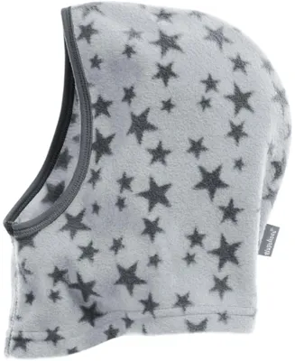 Produktbild von Playshoes Uni Kinder Fleece-Schlupfmütze Winter-Mütze, grau Sterne, one Size