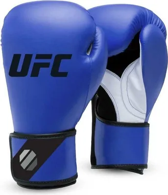 Produktbild von UFC Trainings Boxhandschuhe blau 16oz