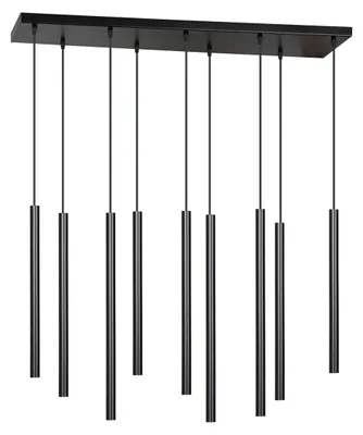 Zdjęcie produktu dla Lampa wisząca Selter ze stali w kolorze czarny mat