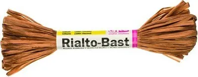Produktbild von Rialto - Bast, glänzend, mittelbraun, 10 g