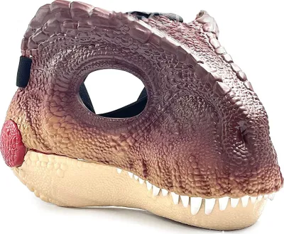 Zdjęcie produktu dla Elektryczna maska symulująca dinozaura. Maska dinozaura inspirowana filmem Jurassic World ze światłami, krzykami, realistycznymi teksturami i kolorami. Maska dinozaura od 7 lat do kostiumów i odgrywania ról