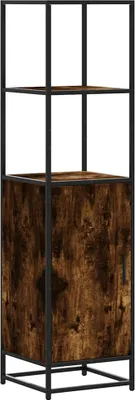 Produktbild von Highboard Räuchereiche 35,5x35x139 cm Holzwerkstoff Metall